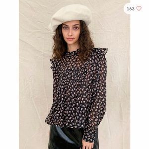 Scotch & Soda Ruffle Blouse